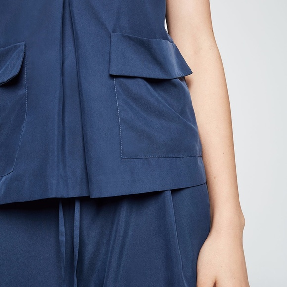 BCBGeneration Faux Suede Cargo Tank "Vest" - Picture 2 of 3